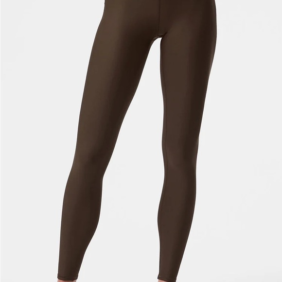 ALO Yoga Women's Chocolate High-Waist Leggings - Picture 10 of 13